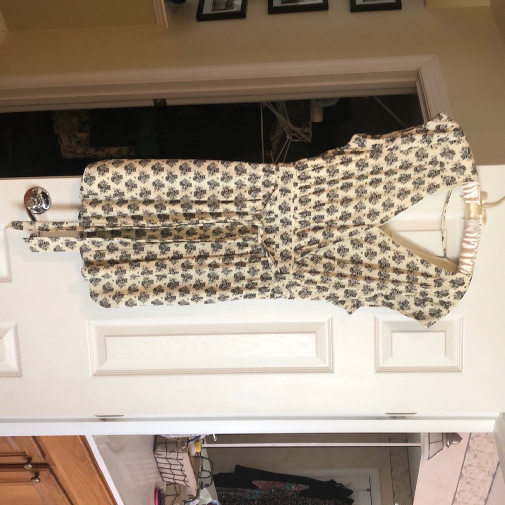 Daniel Rainn Owl print dress- large